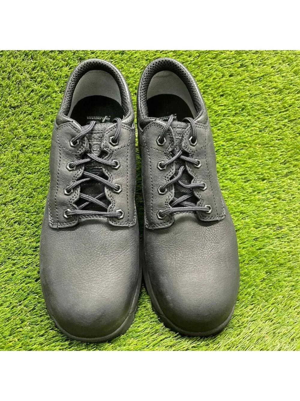 Timberland Pro Titan EV Mens Size 14E Triple Black Composite Toe Oxford Shoes